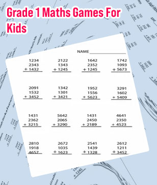 Math games for grade 4 in India